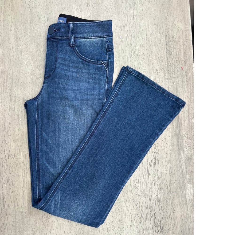 Democracy Absolution Bootcut Jeans Blue Indigo Wash Size 2 B12216WAY